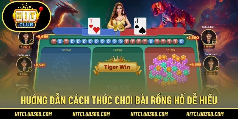 Hướng dẫn cách thức chơi bài Rồng Hổ dễ hiểu
